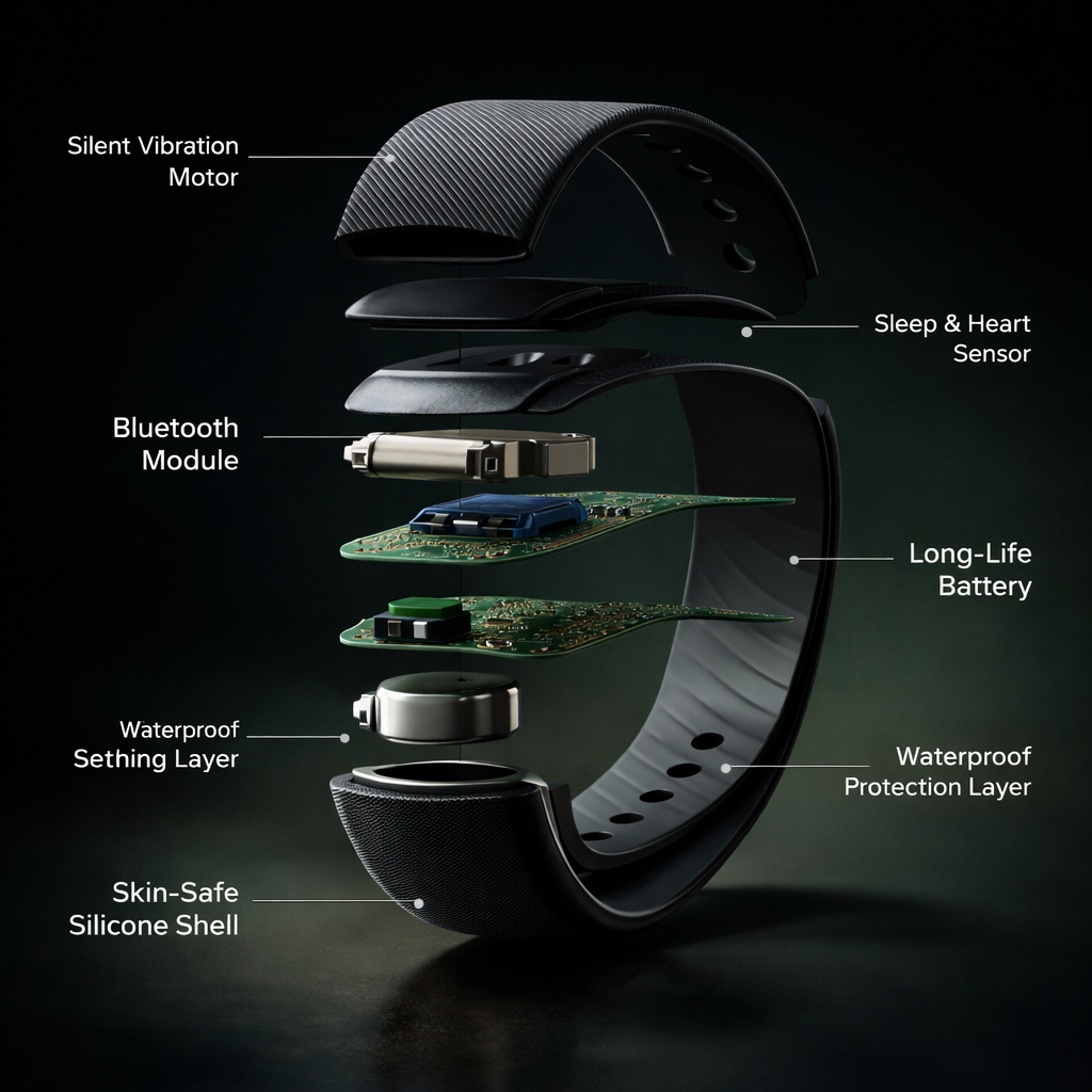 Nomoro™Smart Wake Band